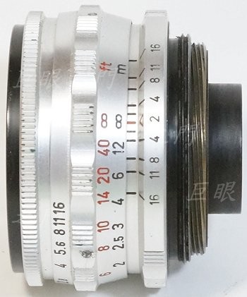 Steinheil München Quinon 50mm f2 Paxette M39 接環改Leica M 接環