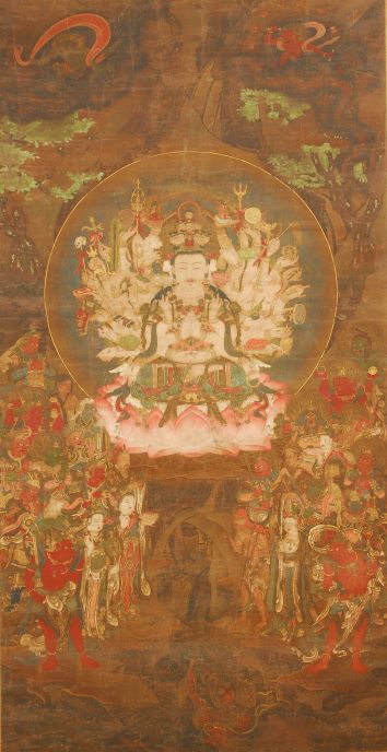 絹本著色千手観音二十八部衆像／滋賀県立琵琶湖文化館 The Museum of