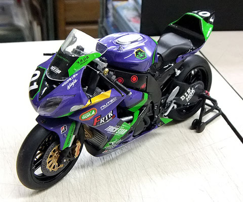 No.1 フジミ 1/12 エヴァンゲリオンRT初号機TRICK☆STAR kawasaki ZX