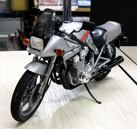 No.2 タミヤ 1/12 スズキ GSX750S カタナ 第1回 バイクプラモデル限定