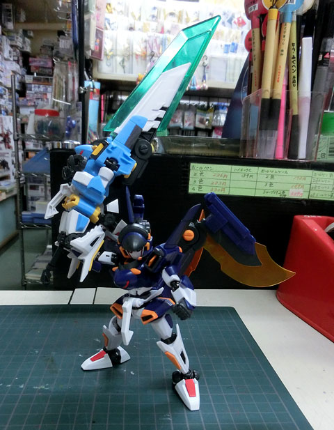 LBX Zモード LBX イカロスゼロ ＆ LBX イカロスフォース サンプル製作