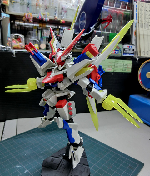 LBX ドットブラスライザー ダンボール戦機WARS サンプル製作レビュー