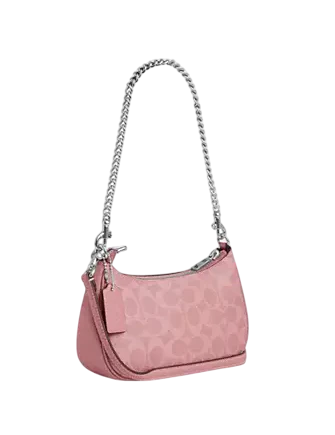 Coach Teri Mini Crossbody Bag In Signature Canvas | Brixton Baker