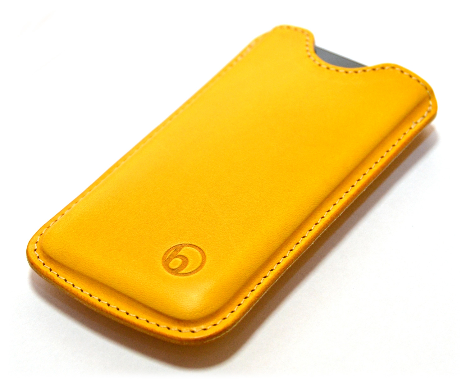 ハンドメイドフェルト & レザーケース for iPhone5 4s/4 - buzzhouse