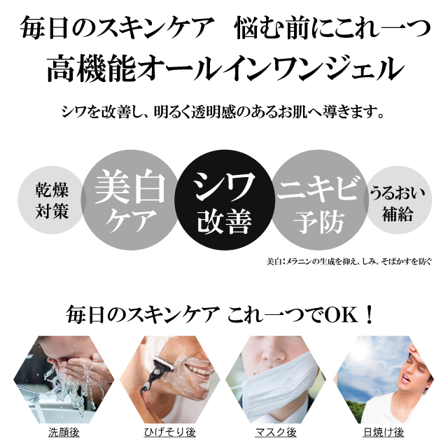 BRO. FOR MEN All In One Gel | 女性のための商品企画会社 株式会社
