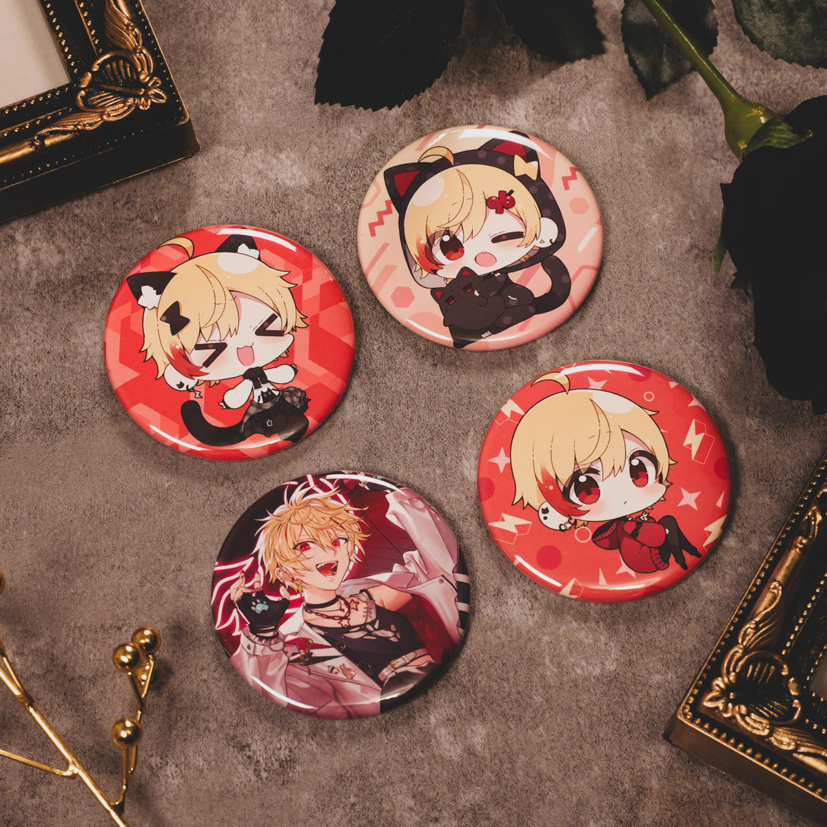 96猫】ランダム缶バッジ2024（全4種）