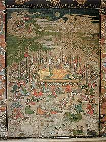 絹本著色涅槃図／相馬市公式ホームページ