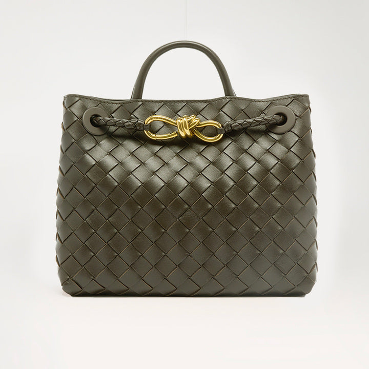 BOTTEGA VENETA Medium Andiamo Shoulder Bag in Green | COCOON