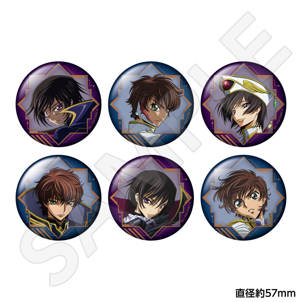 コードギアス 反逆のルルーシュ トレーディング缶バッジ vol.1 (BOX