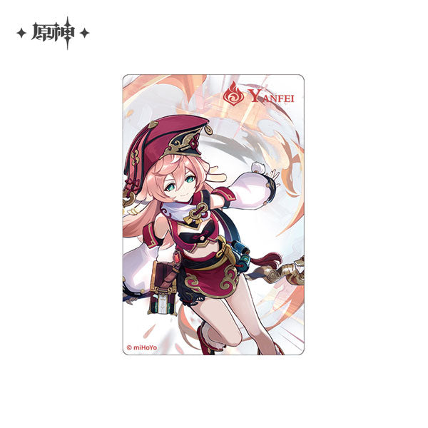 原神 七聖召喚対戦大会シリーズ アクリルクリアカード 煙緋| アニメ