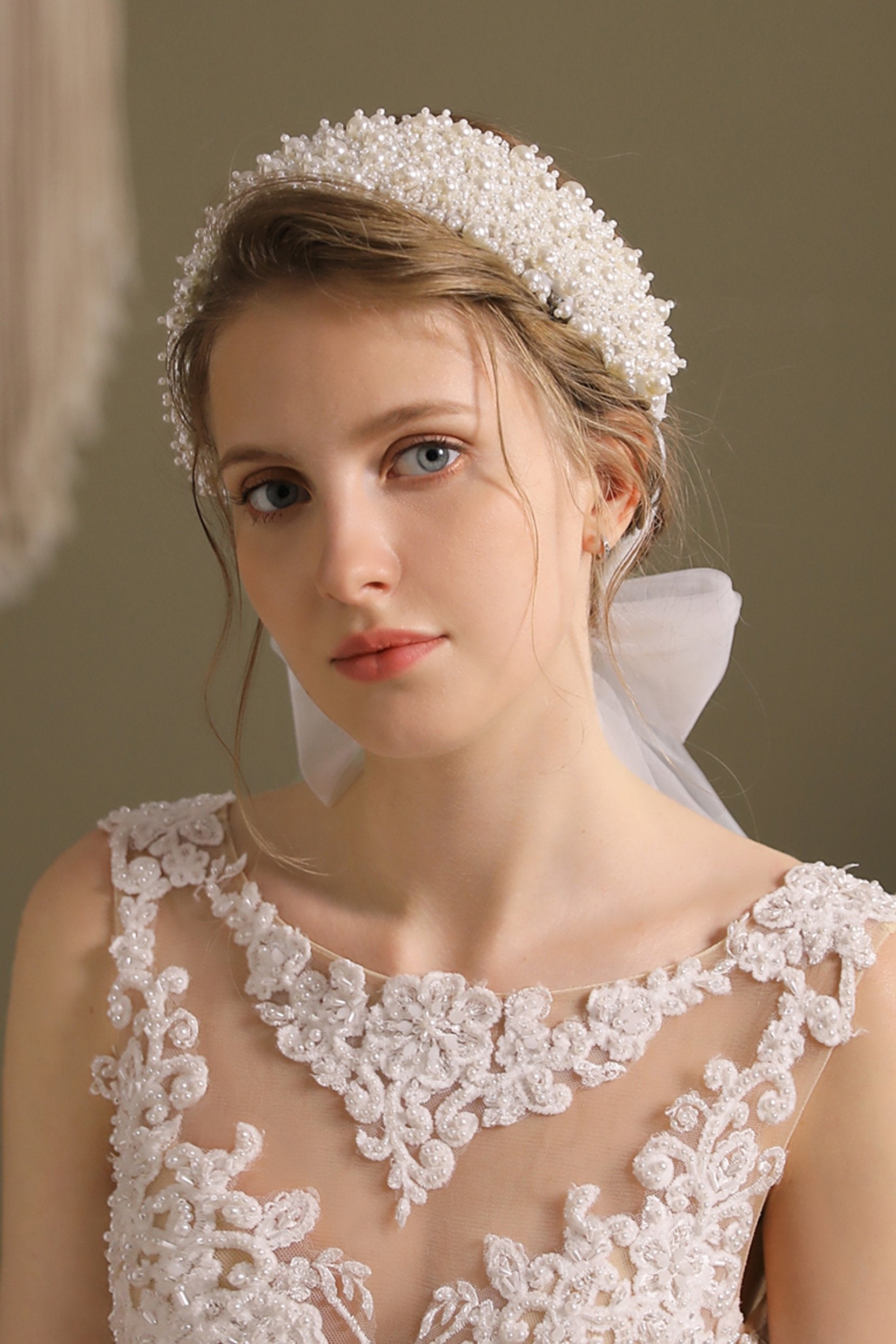 CH0359 カチューシャ 小枝モチーフ リーフ ヘッドドレス ブライダル