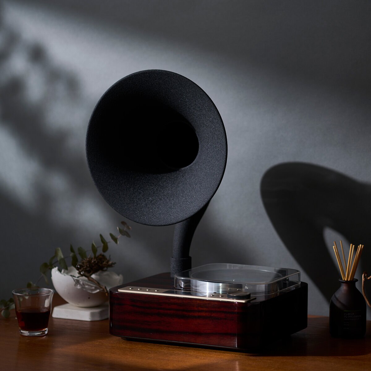 ORIONアンティークホーンスピーカー SMS4BTCT 木目 | Costco Japan