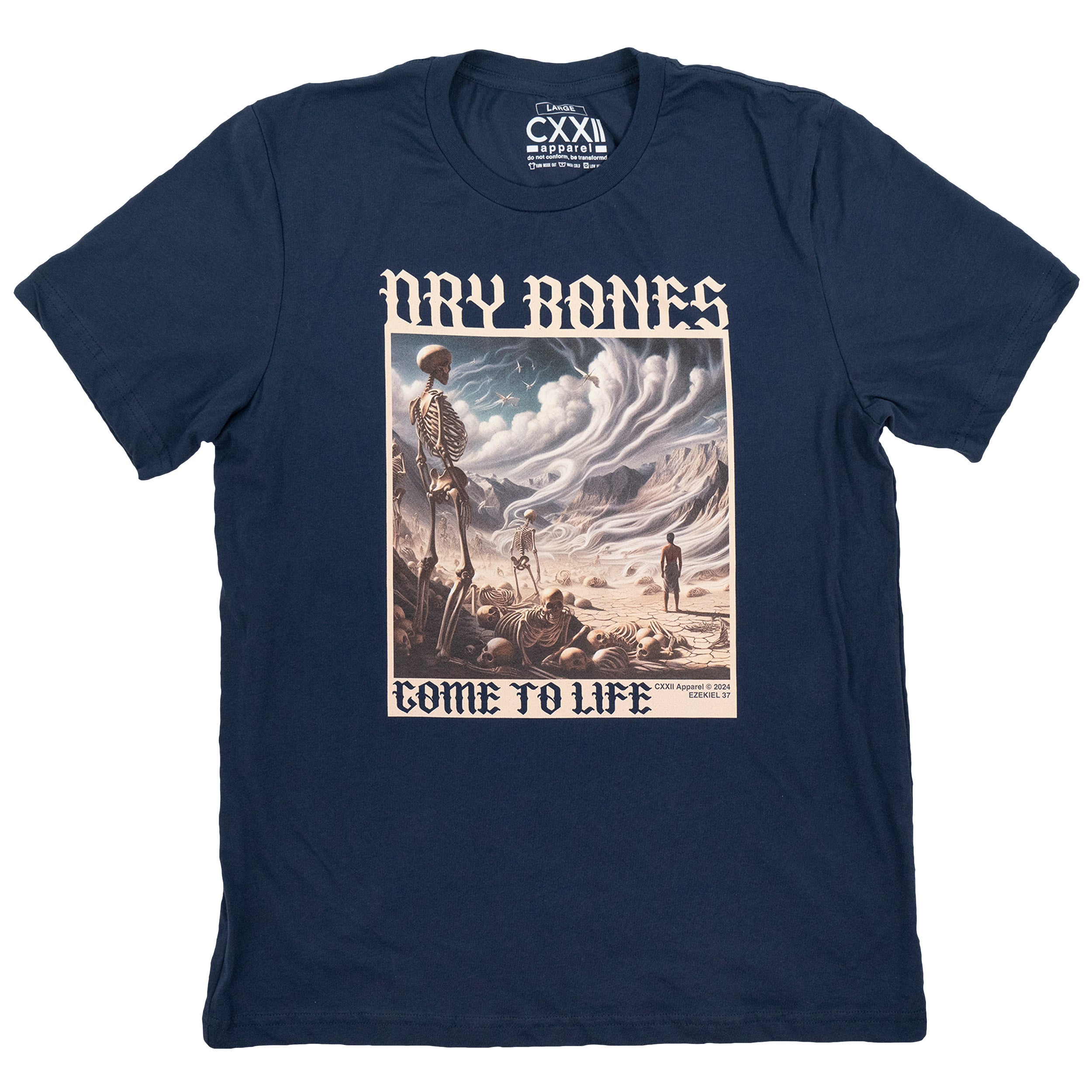 VOTD S.1 Dry Bones Tee – CXXII Apparel