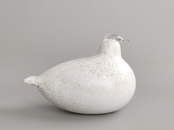 Willow Grouse Nuutajärvi Riekko Oiva Toikka Bird Art Glass Finland
