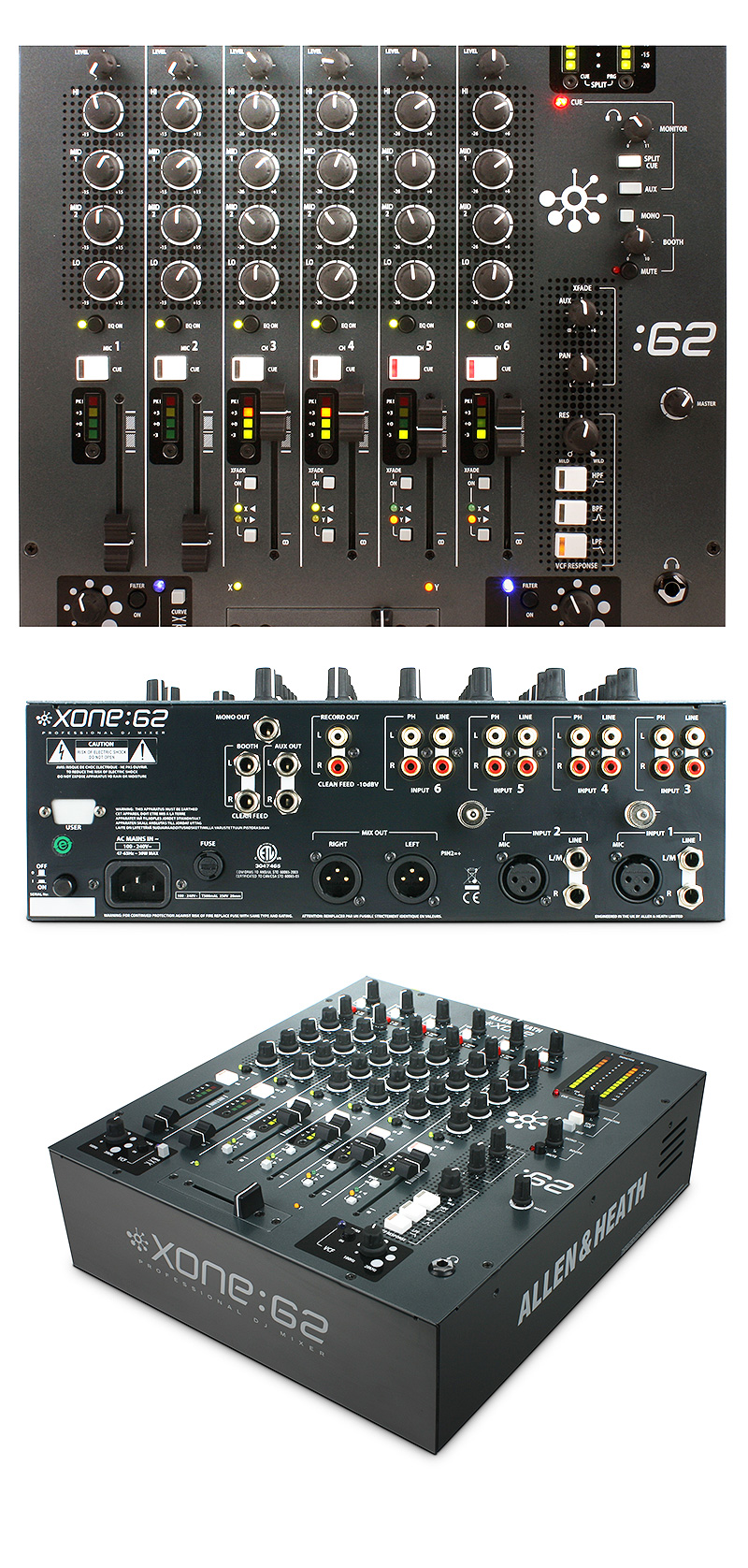 Allen & Heath XONE:62 - Allen & Heath Xone:62 is a classic