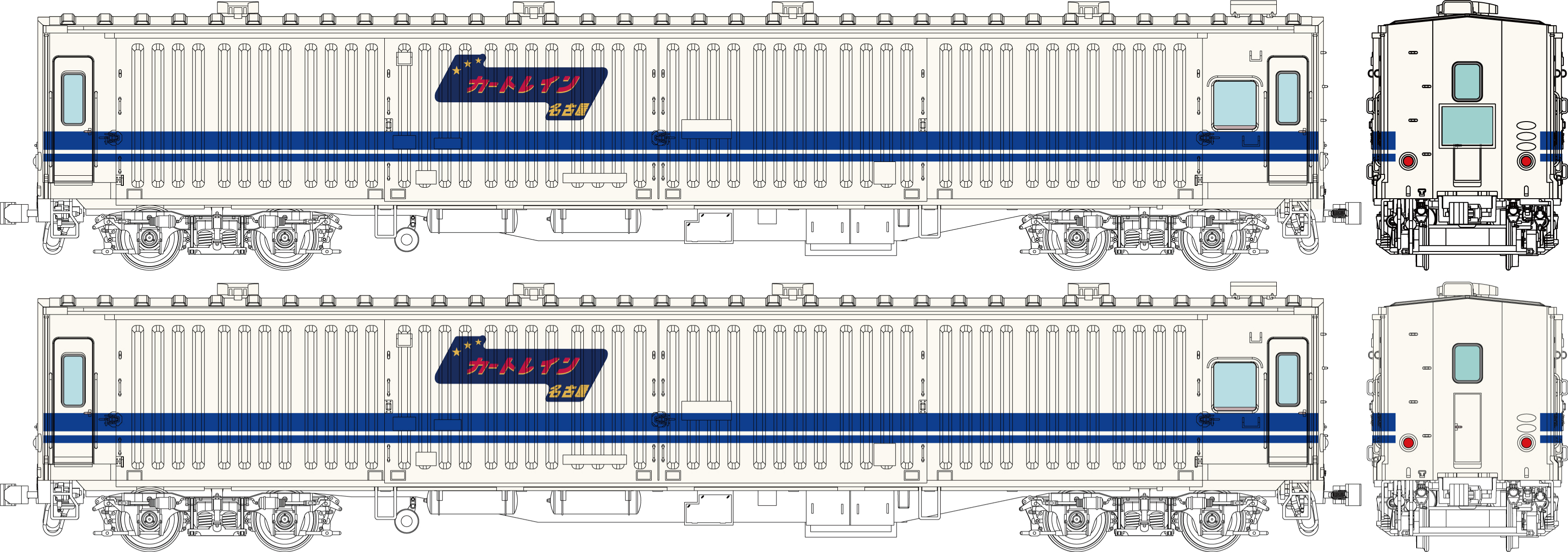 模型のトラムウェイ