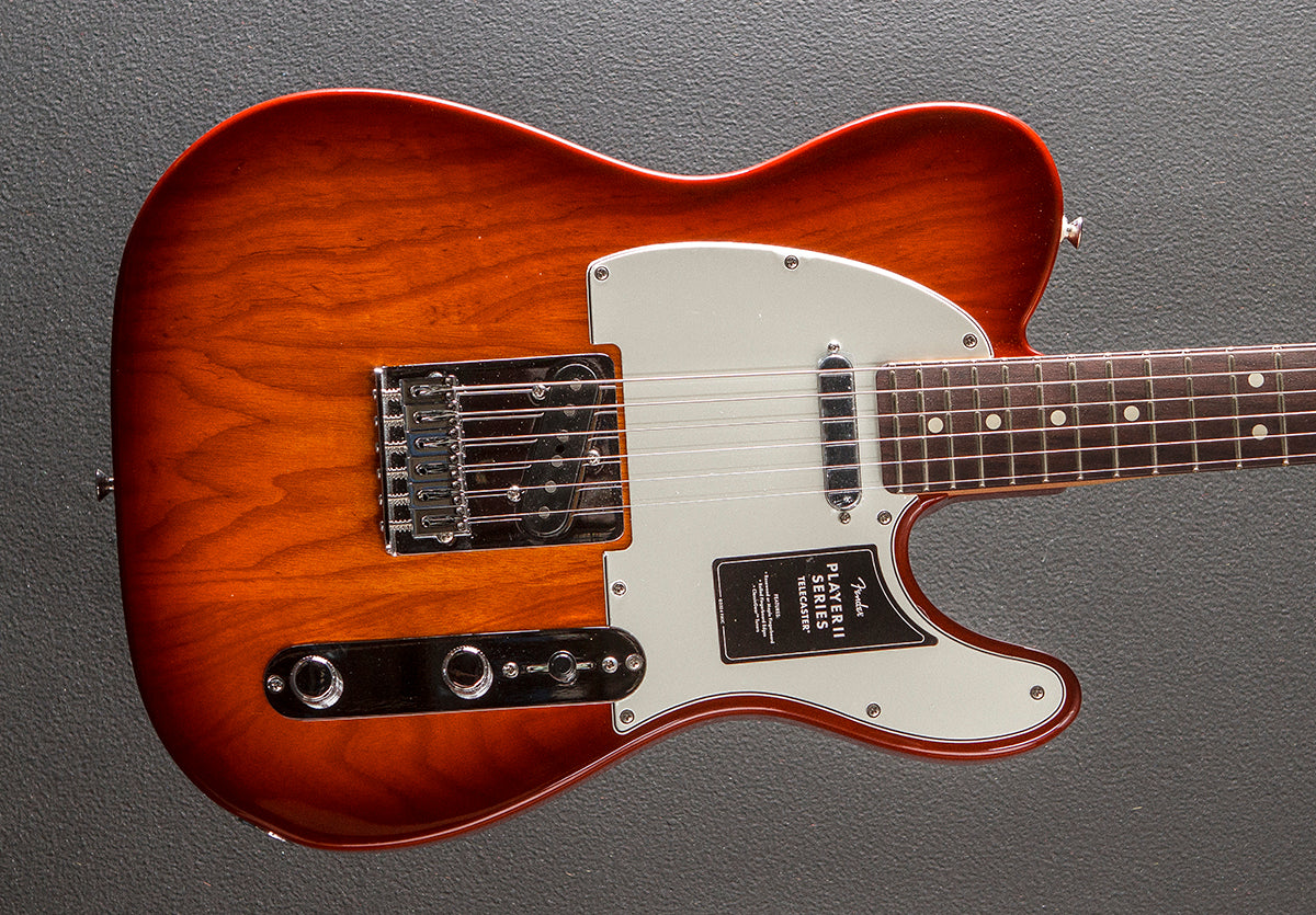 Player II Telecaster - Aged Cherry Burst w/Rosewood – Dave's
