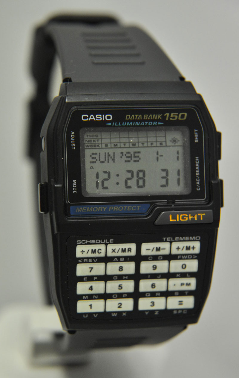 CASIO - DBC-150 - Databank - Vintage Digital Watch - Digital-Watch.com