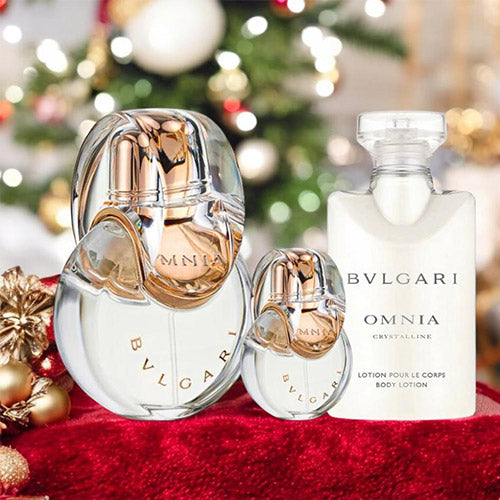 BVLGARI OMNIA CRYSTALLINE SET 3 PCS KIT COFFRET SET | Essencias Japan
