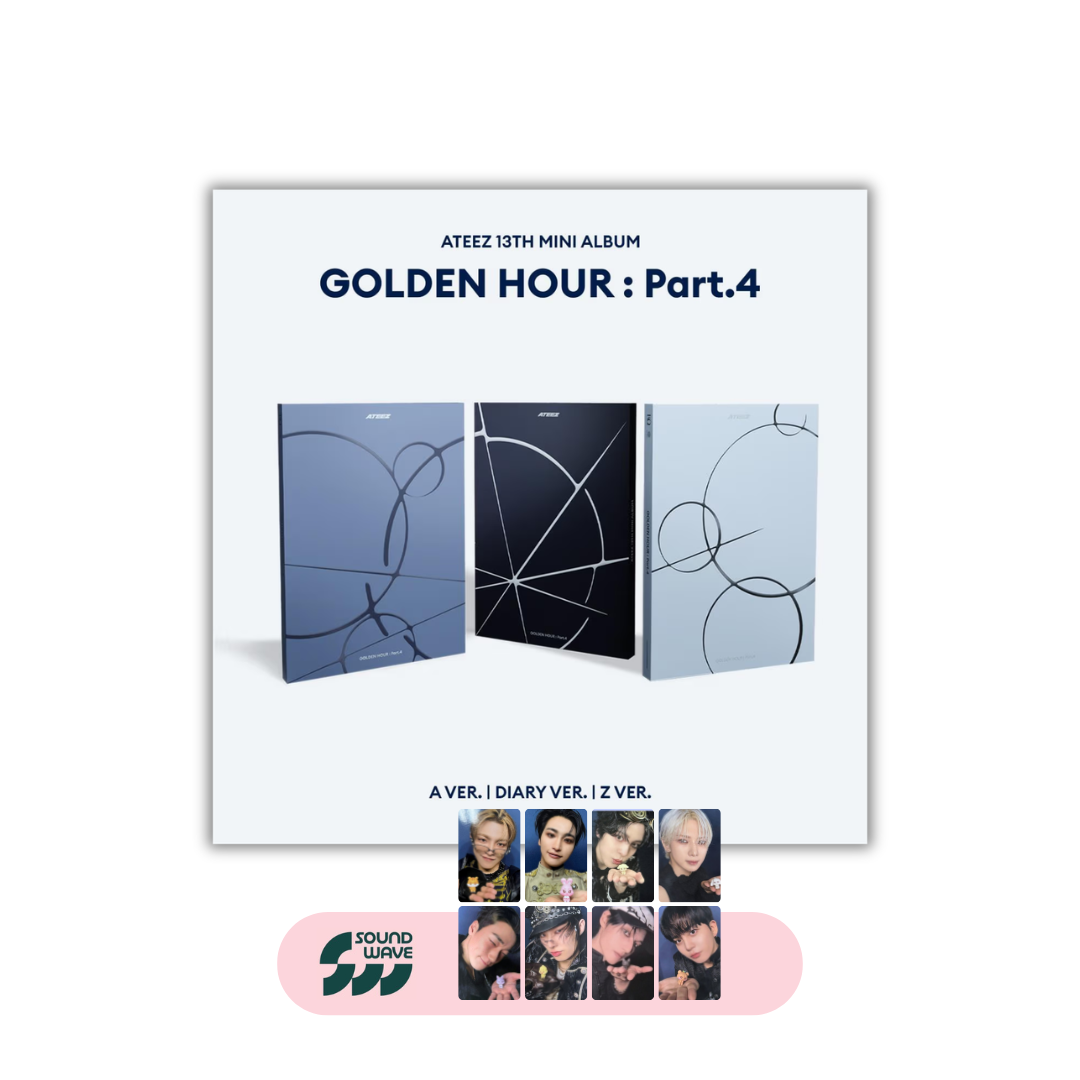 PRE-ORDER] (KOR VER.) ATEEZ (에이티즈) MINI ALBUM - [GOLDEN HOUR