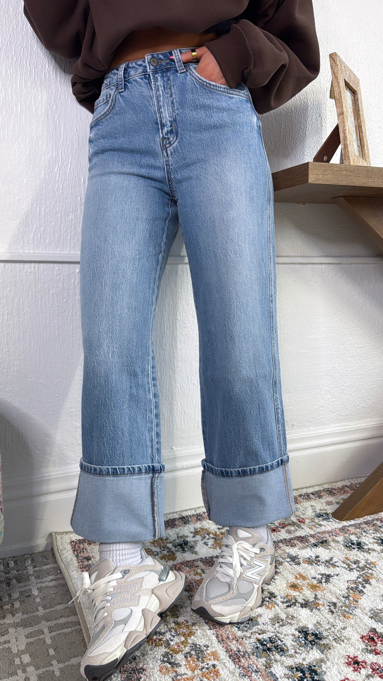 Jaxon Baggy High Rise Denim, VERVET – Everyday Chic Boutique