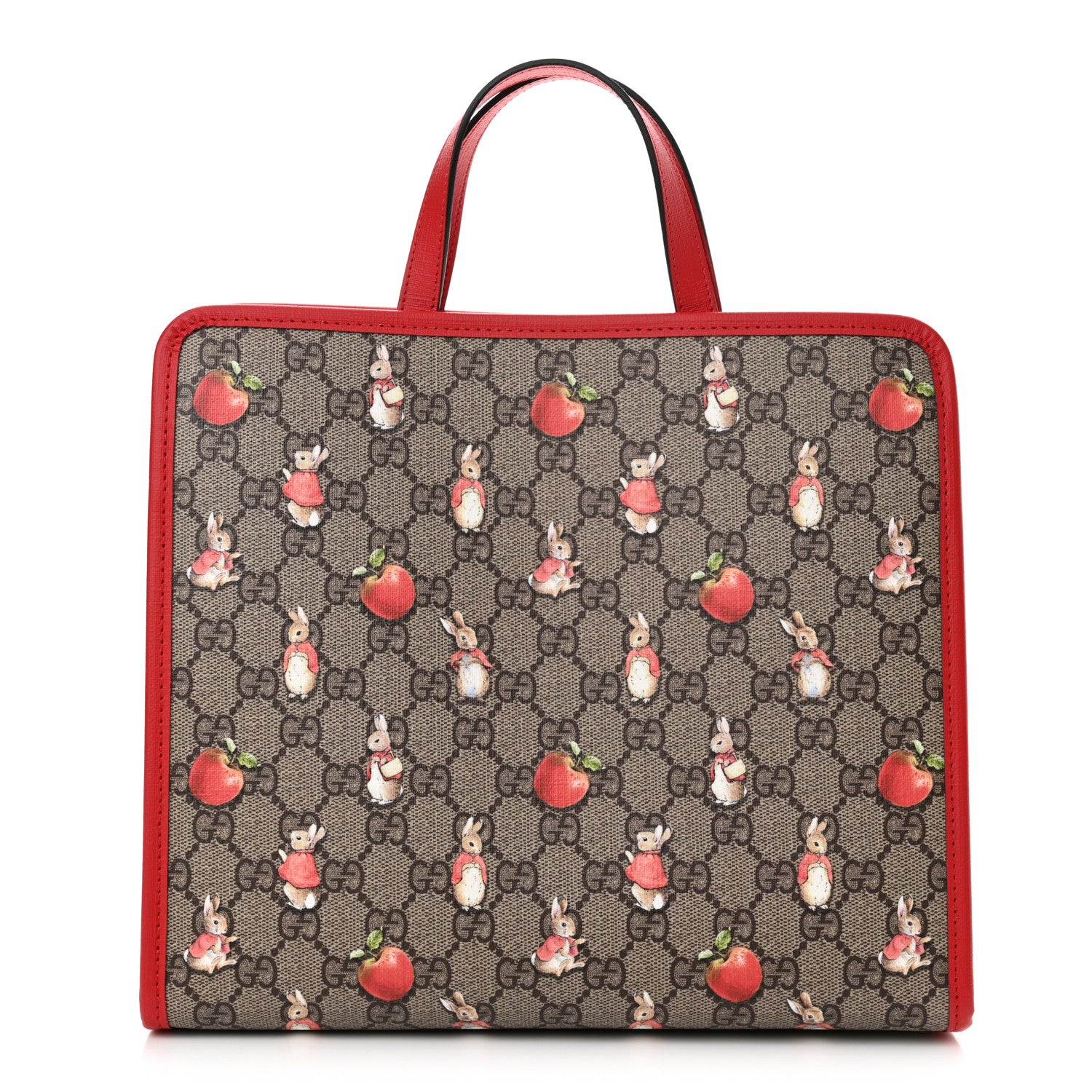 Gucci X Peter Rabbit GG Supreme Monogram Rabbit Apple Childrens