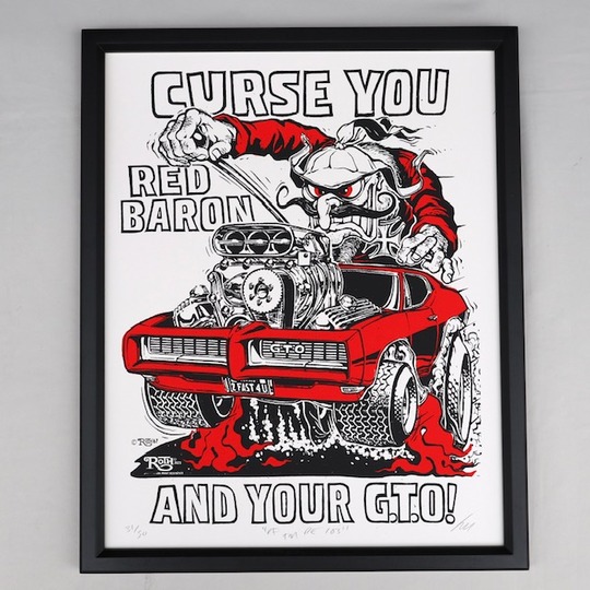 ED ROTH （エドロス） RAT FINK ラットフィンク 50枚限定 RED BARON