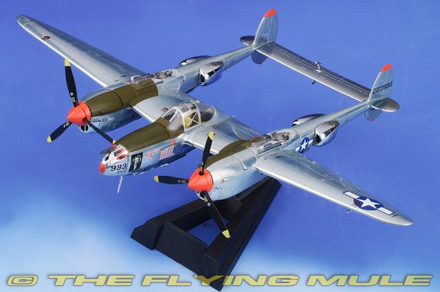 P-38J Lightning 1:72 Diecast Model - JC Wings JC-JCW-72-P38-003