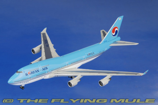 Jet-X 468 - 747 Diecast Model, Korean Air, HL7404 