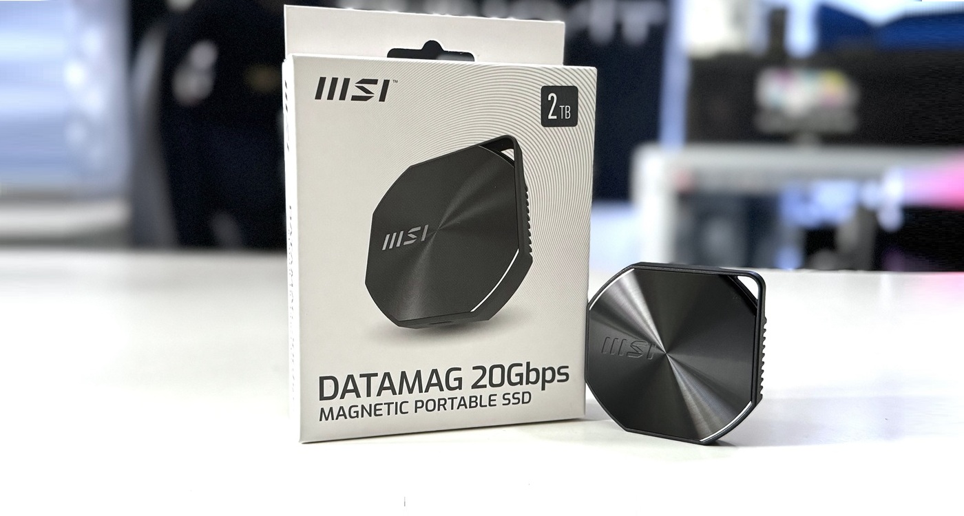 MSI DATAMAG 20Gbps Magnetic Portable SSD Review - Funky Kit