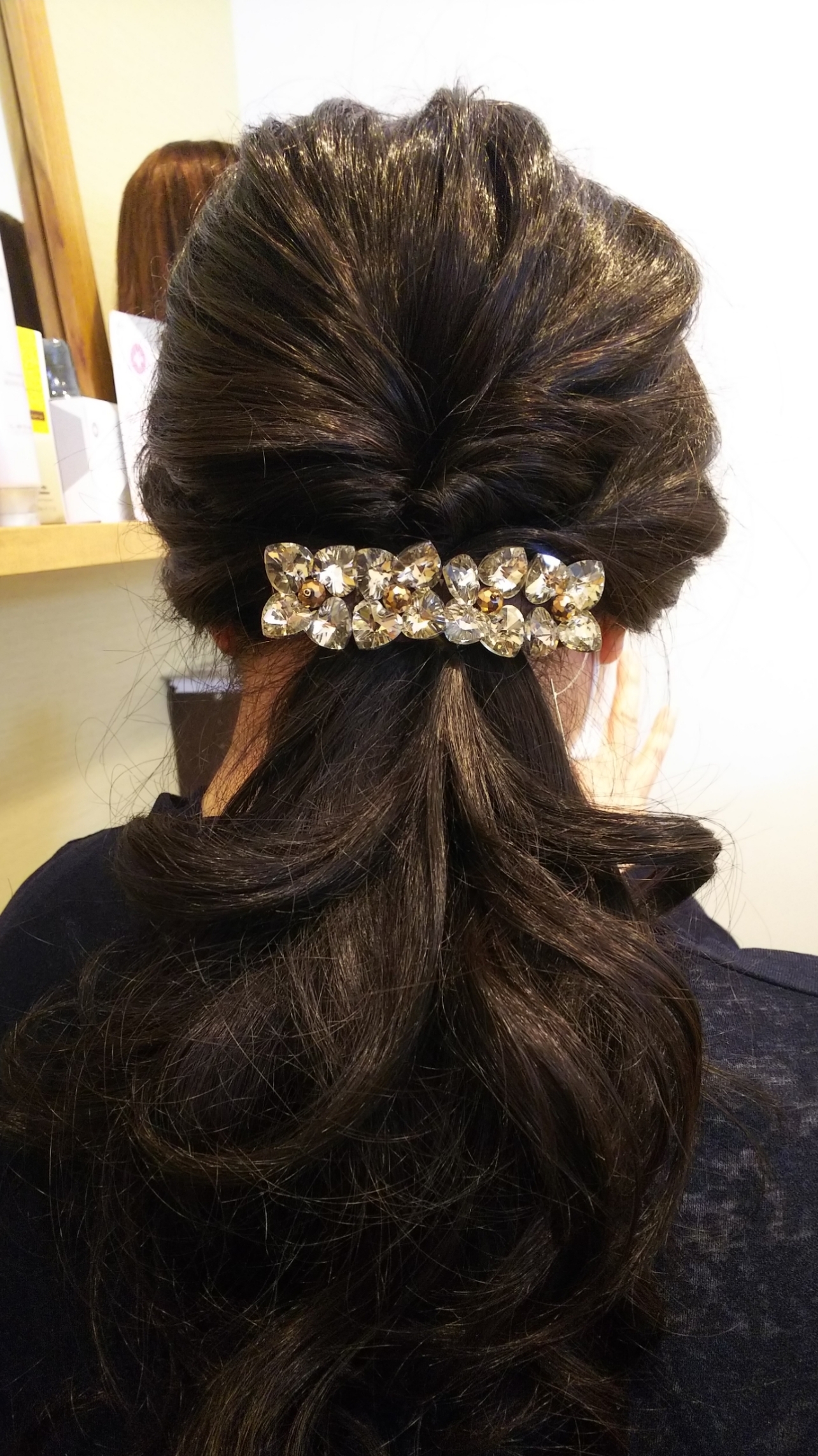 夏のウィッグ☆暑さ対策 簡単ヘアアレンジ 100%人毛医療用ウィッグ