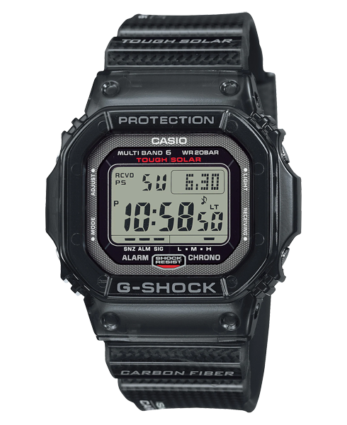 交換できる3種類のバンド]いまさら聞けない四角いCASIO G-SHOCKの基本