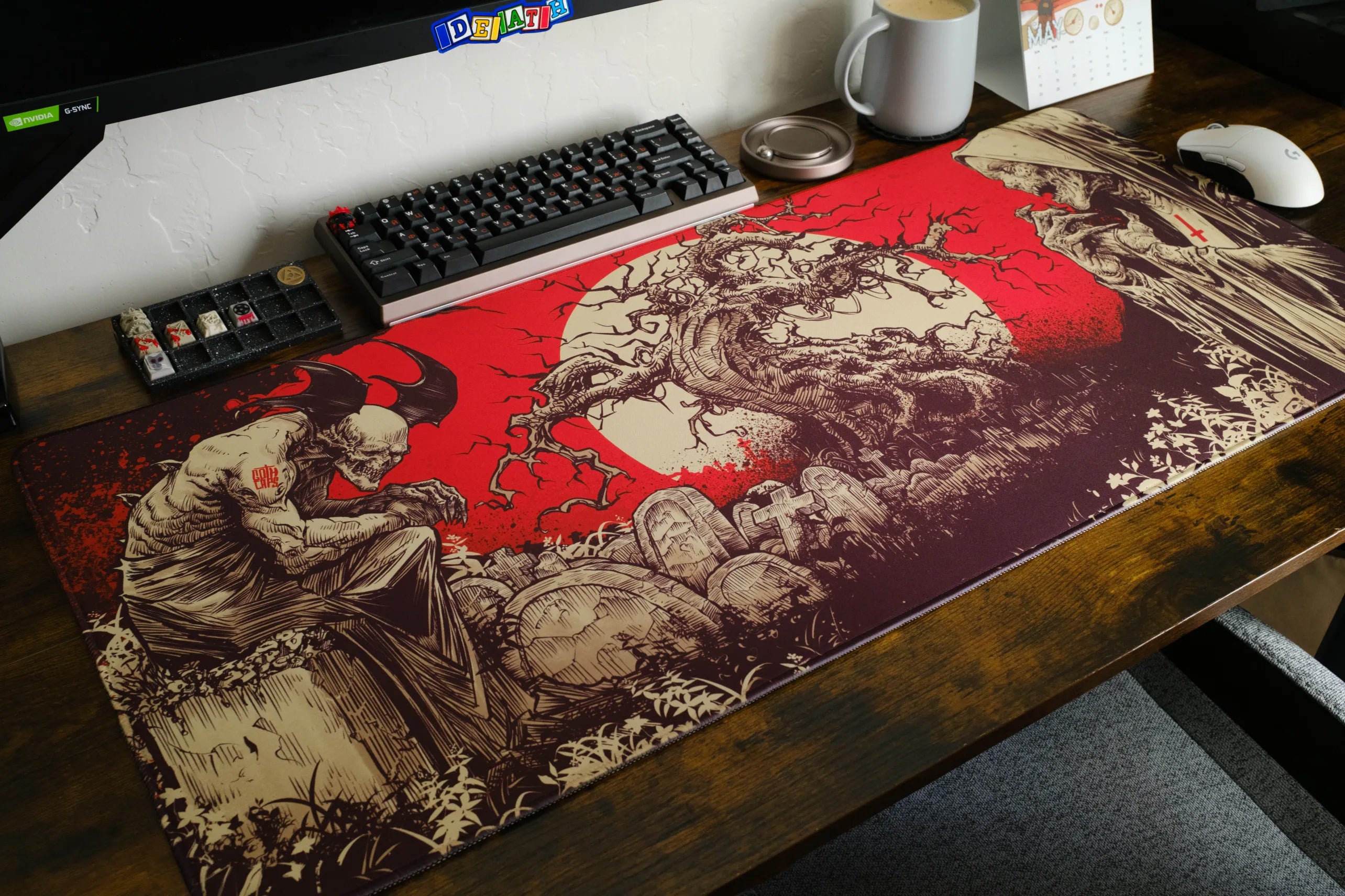 Decay of Life Deskmat – World of Gothcaps