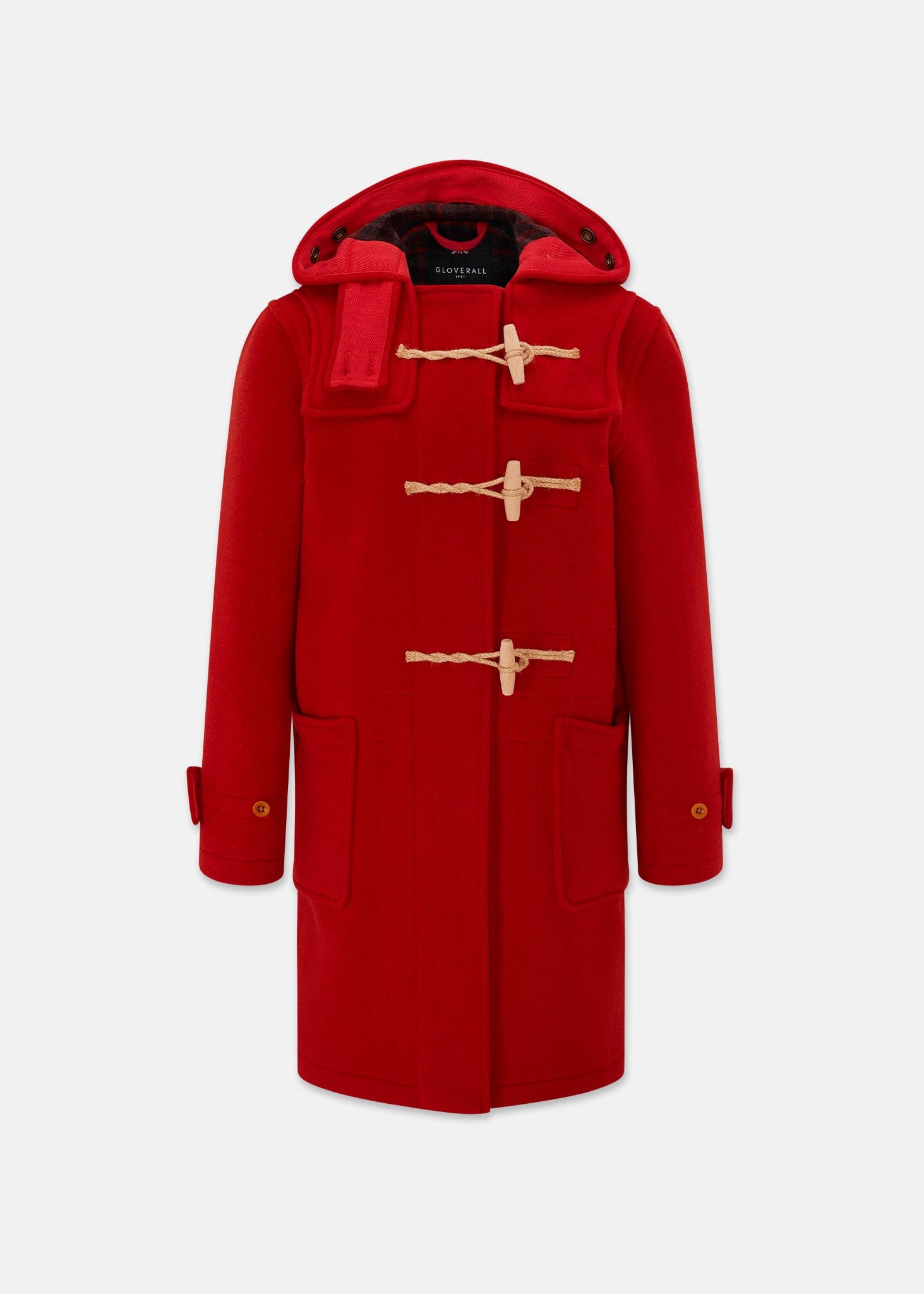 Women's Original Monty Duffle Coat FC Red - Gloverall – Gloverall
