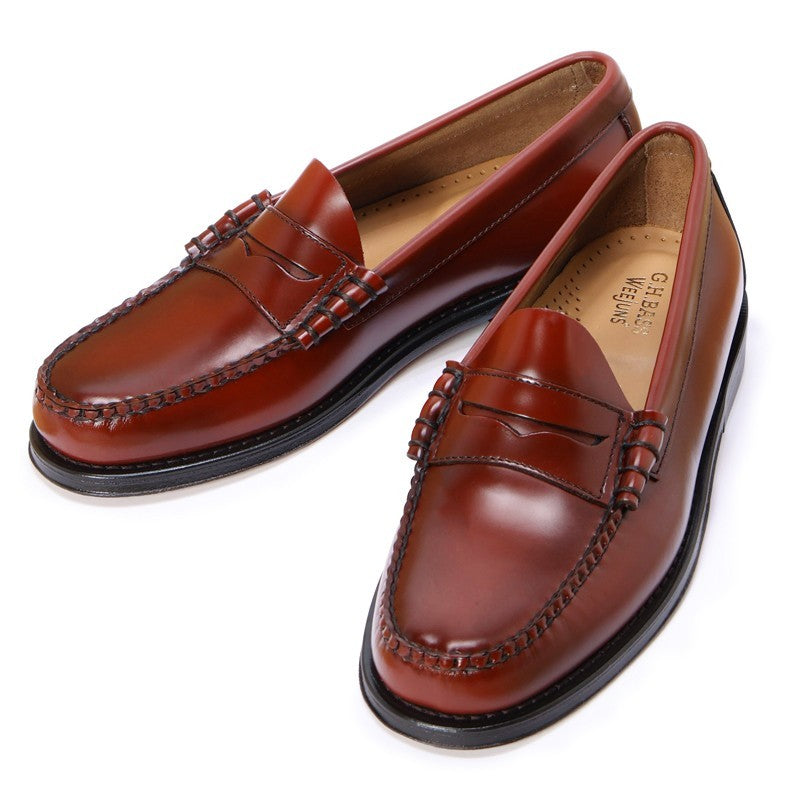 11010H / SMOKE PAPRIKA (LEATHER SOLE) - G.H.BASS