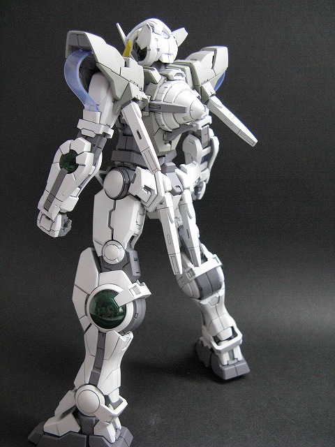 MG 1/100 GN-001 Gundam Exia Roll Out Color Ver. Modeled by miffy