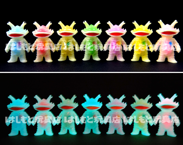 ブルマァク／ちびカネゴン（蓄光）7色セット | 新潟の大人も子供も