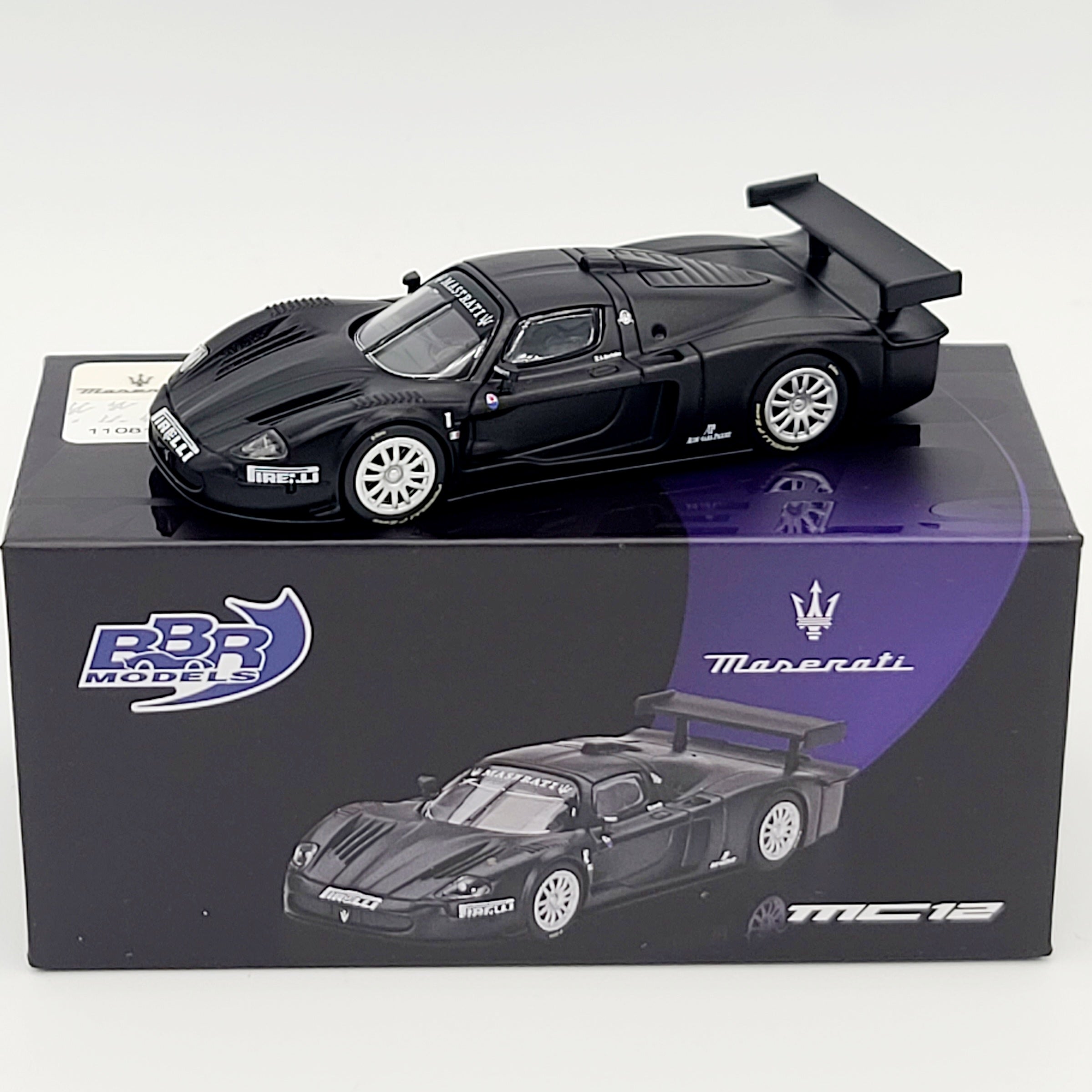 BBR Models Maserati MC12 Competizione Test Fiorano 2004 - 1:64, Matte
