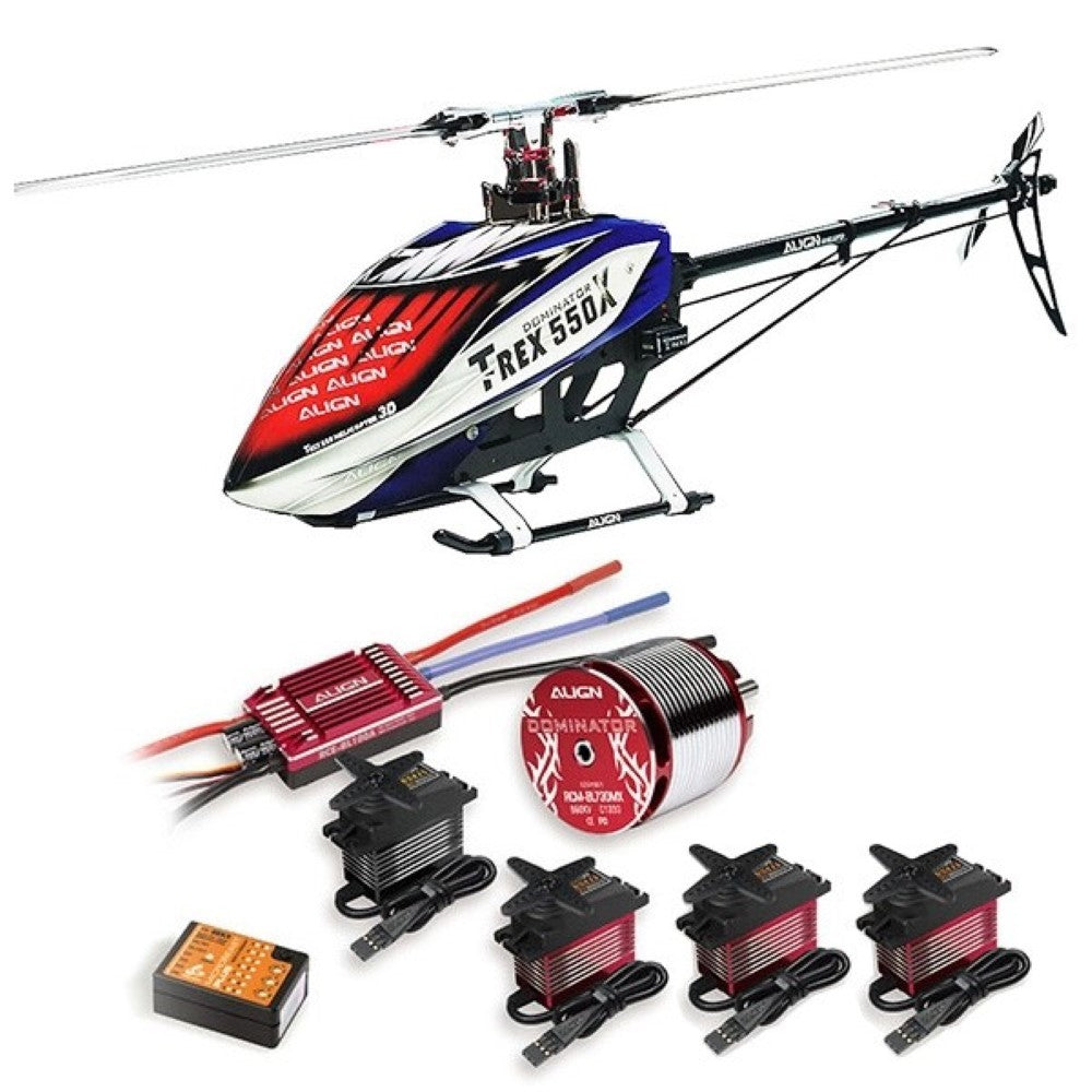 Align T-Rex 550X Electric Helicopter Combo – HeliDirect