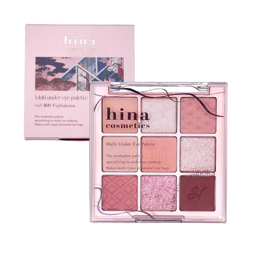 NEW] Multi under eye palette 03 藤袴 Fujibakama – hina cosmetics