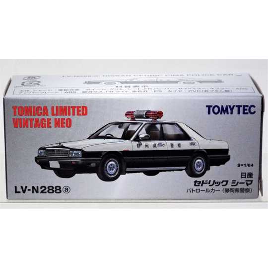 トミカ/ビンテージ】LV-N288a 日産セドリック シーマ パトカー (静岡