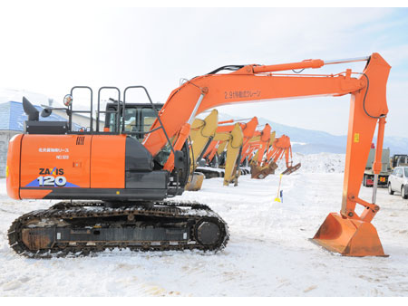 建設機械リース バックホー ZX120-6