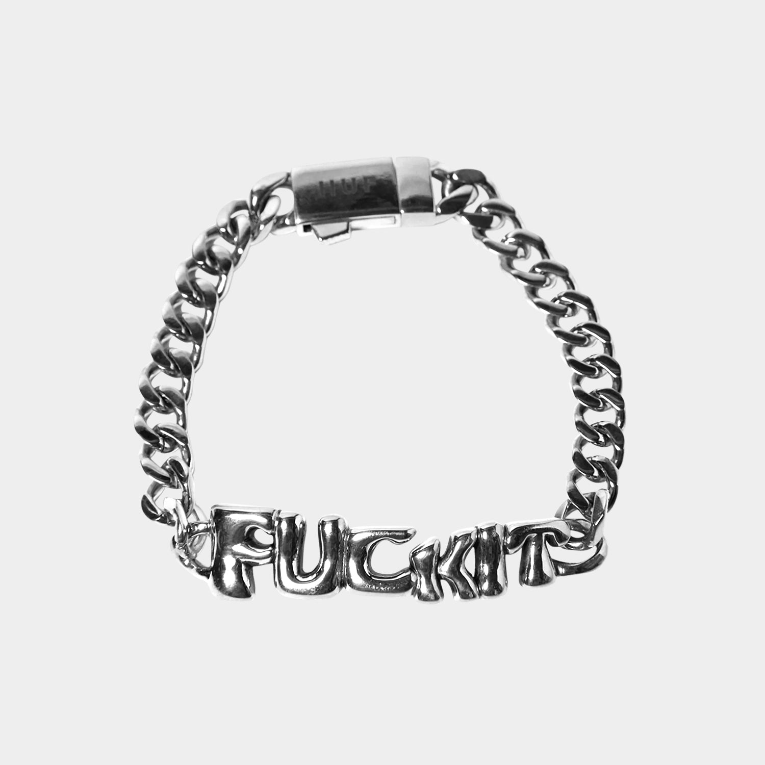 FUCK IT WARPED ID BRACELET｜JEWELRY（ジュエリー）｜【公式通販 HUF