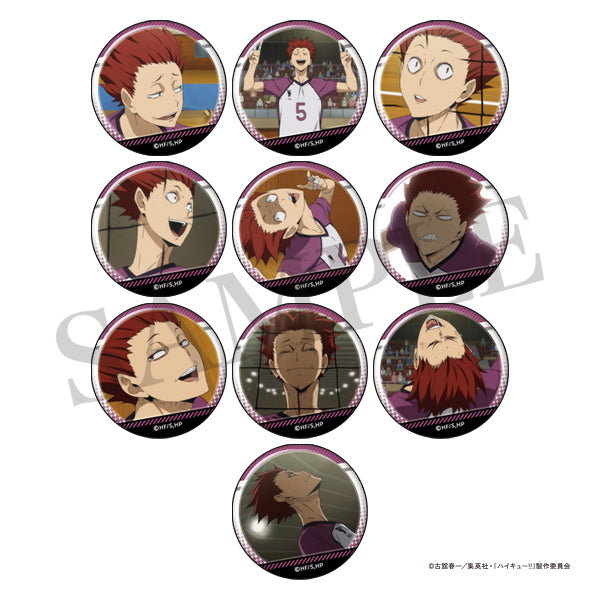 ハイキュー!! 天童がいっぱい場面写トレーディング缶バッジ【全10種