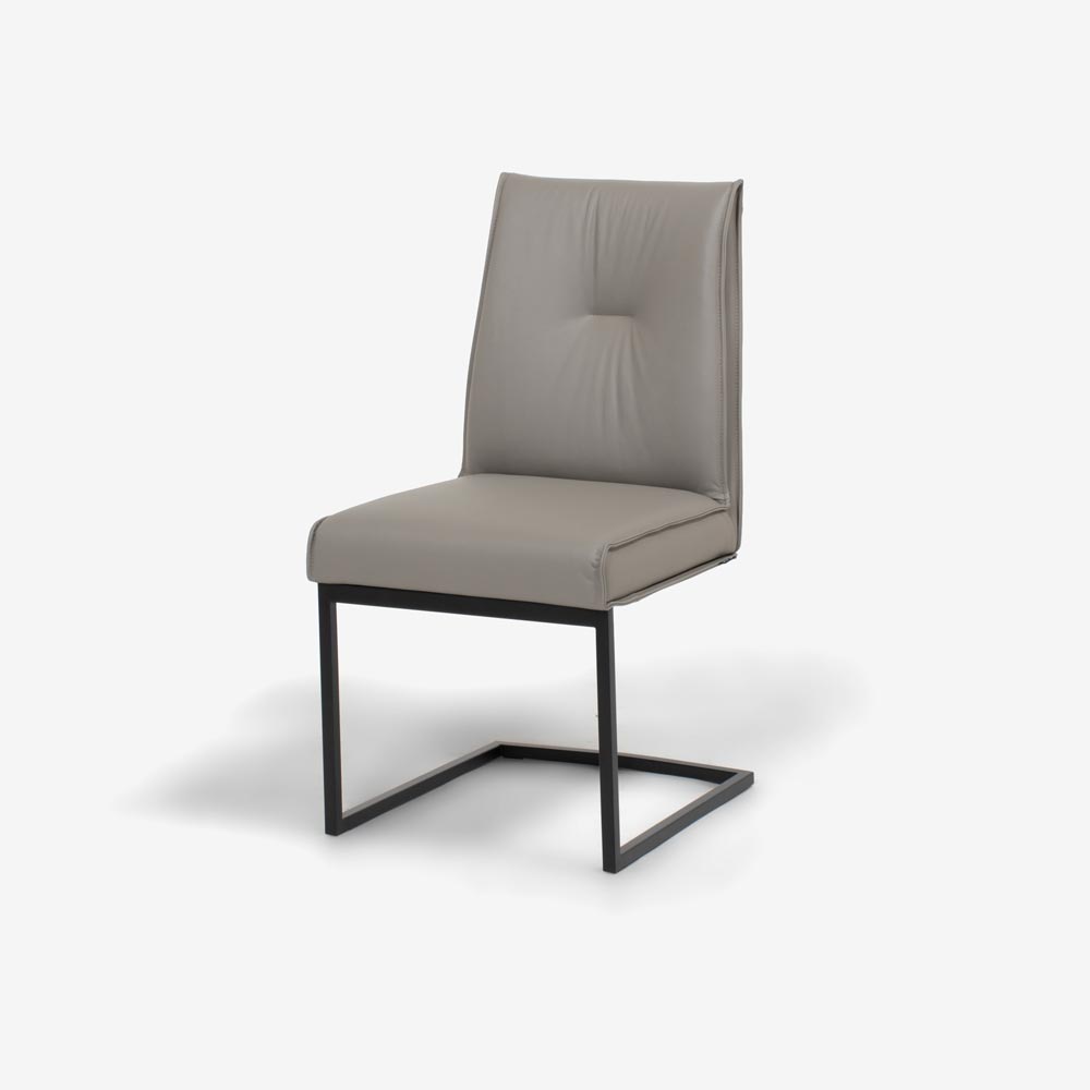 Calligaris（カリガリス）ダイニングチェア「Romy CS1906」革トープ色