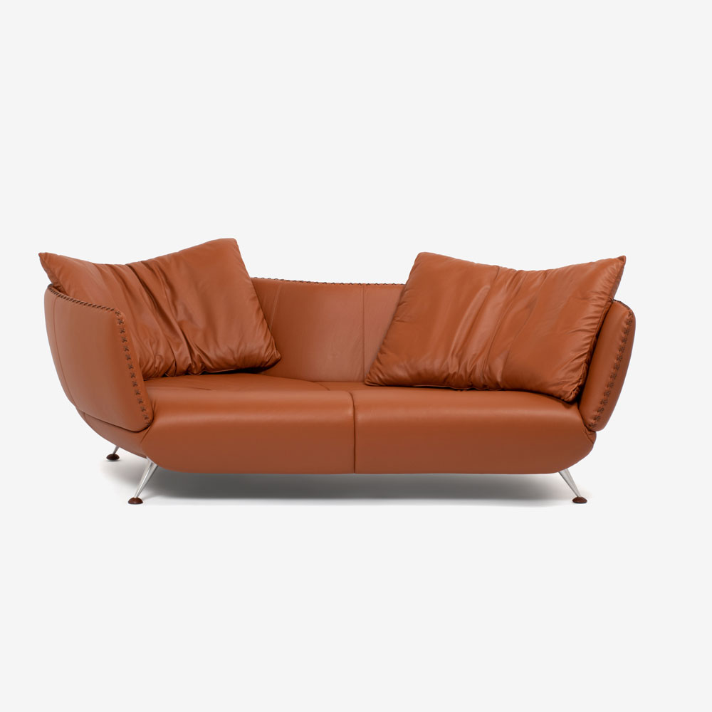 de Sede（デセデ）カウチソファ「DS-102/29」革レンガ色 | 【公式
