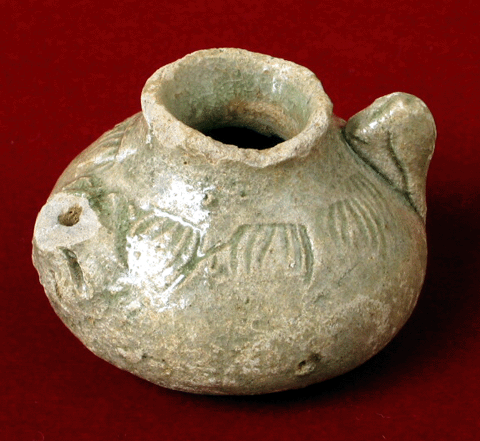 古瀬戸水滴（小鳥向）／市原歴史博物館