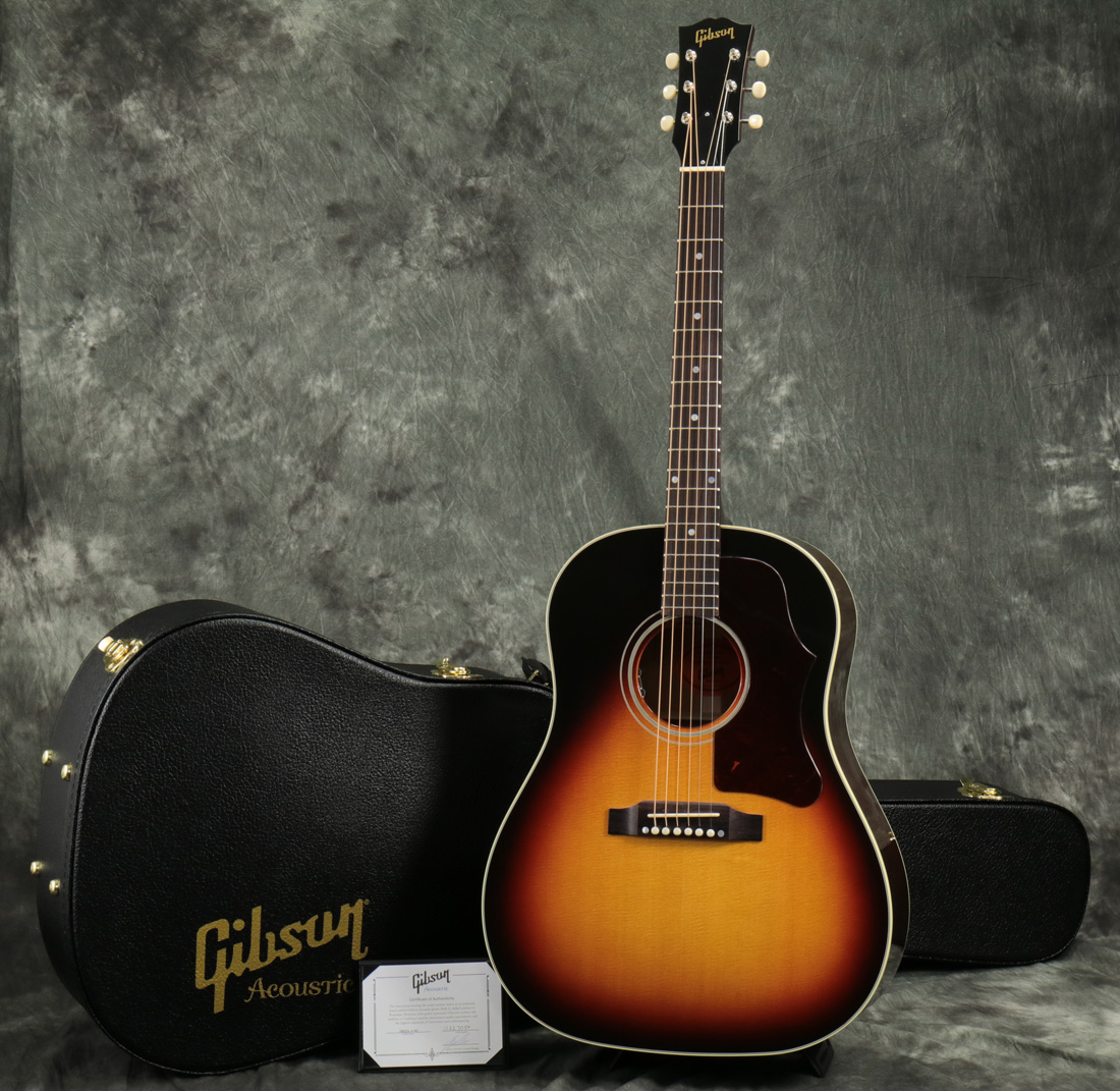 動画】30年から60年代風のヴィンテージデザインGIBSON J-45