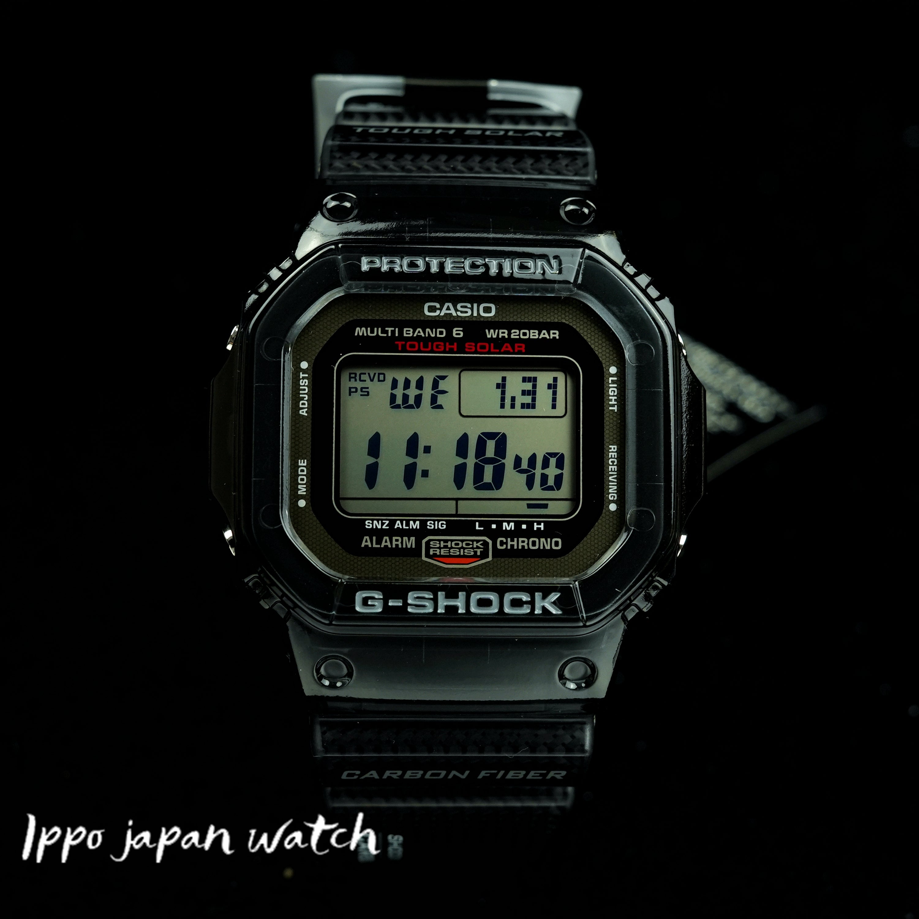 Casio Men's G-SHOCK Solar Radio-Controlled GW-S5600 Series, 20 ATM