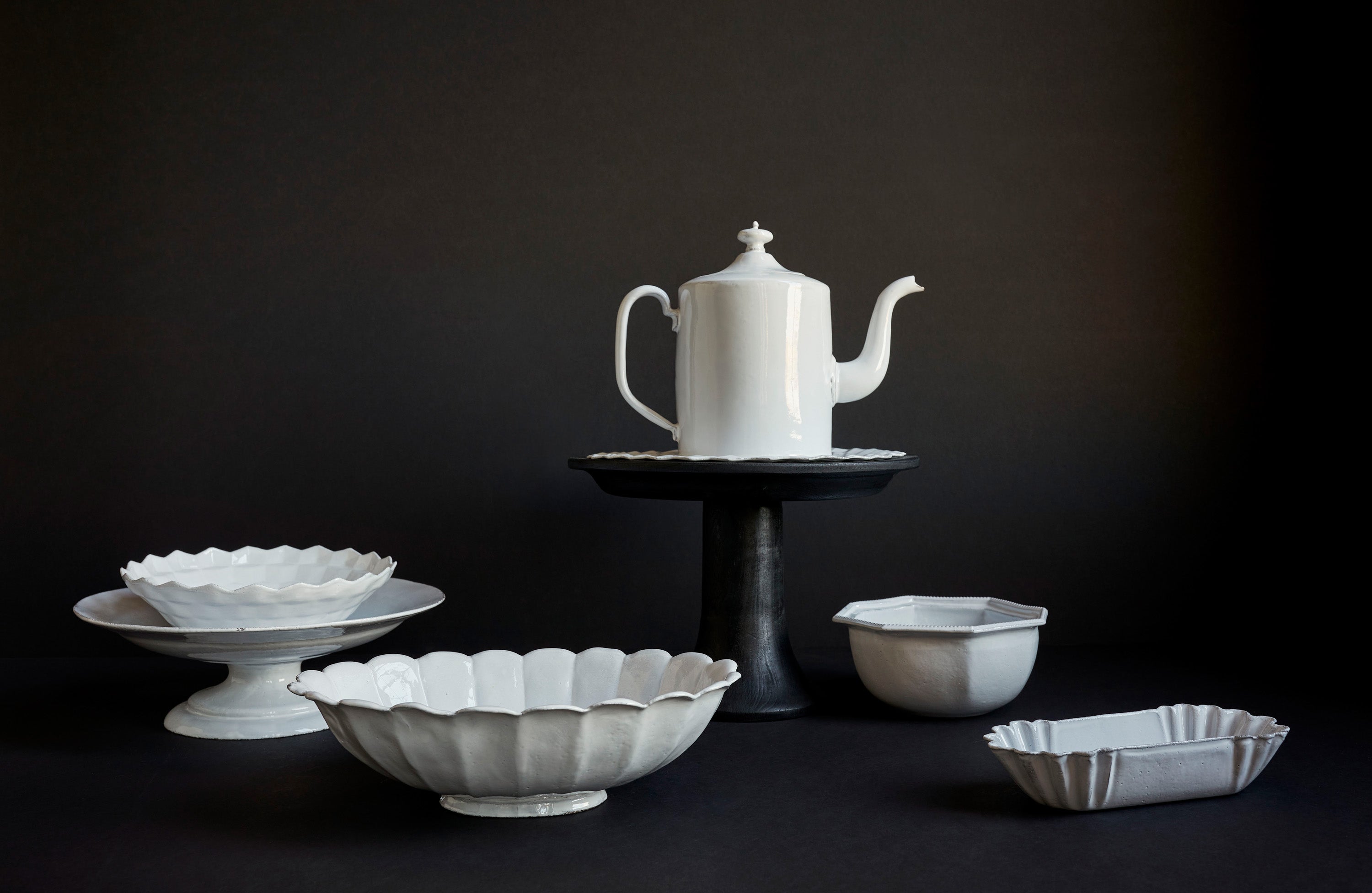 Astier de Villatte Simple Fruit Stand | Jayson Home